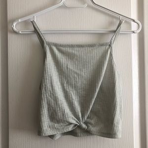 GARAGE MINT CROP TOP